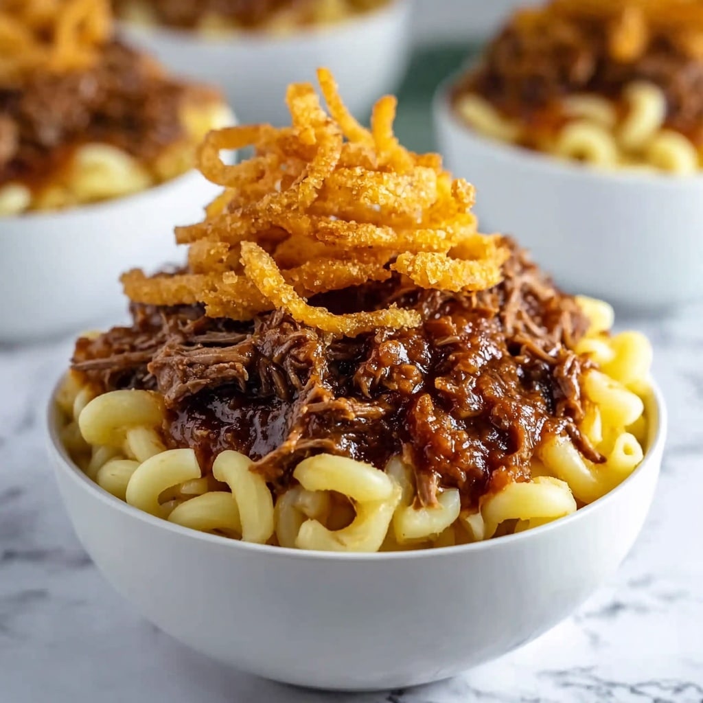 Brisket Mac and Cheese Recipe - Recipe Image