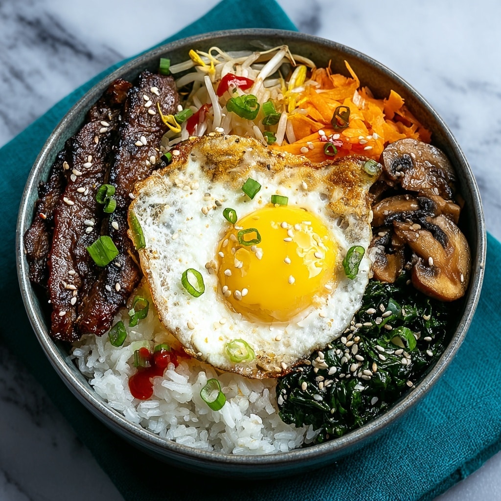 Korean Seaweed Bibimbap Bowls Recipe - Recipe Image