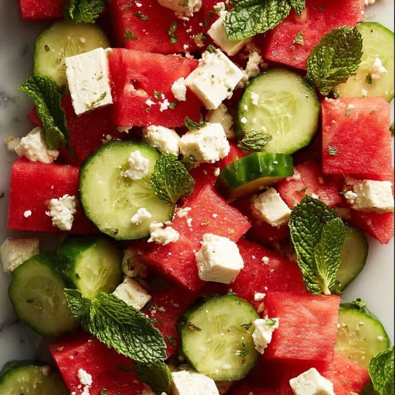 Watermelon and Feta Salad Recipe