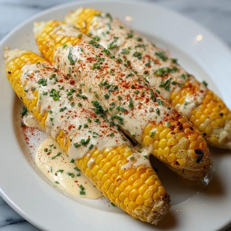 Cheesy Garlic Butter Corn on the Cob Recipe