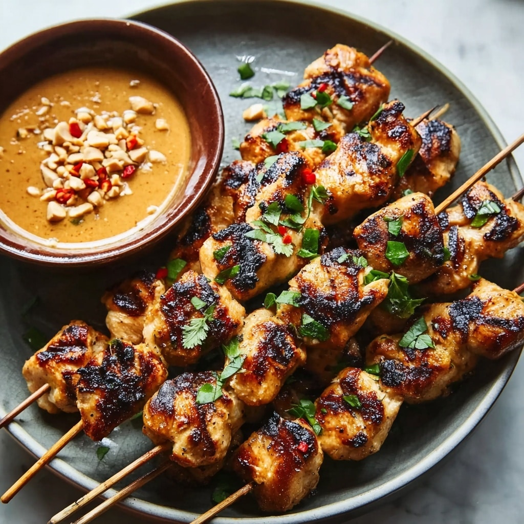 Grilled Thai Chicken Skewers Recipe - Recipe Image