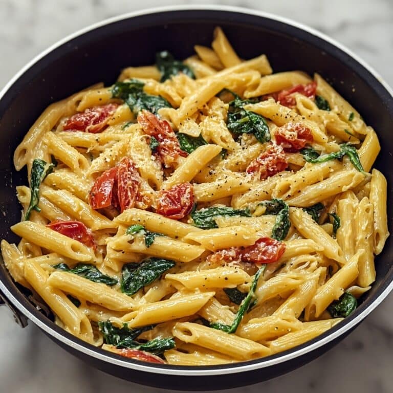 Delicious Spinach Tomato Pasta Recipe