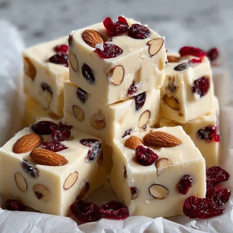 Cranberry Macadamia Nut Fudge Recipe