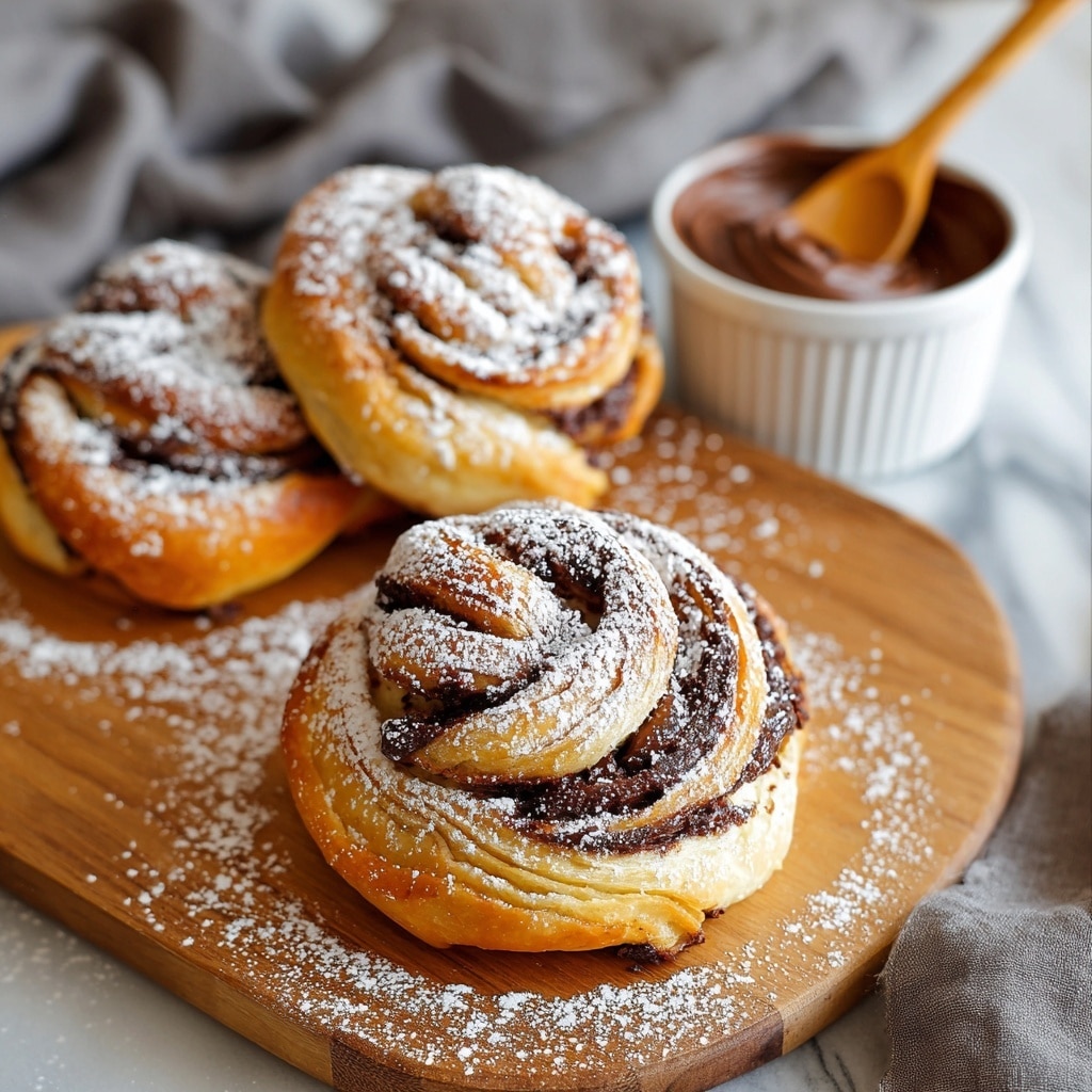 Nutella Puff Pastries Recipe - Recipe Image