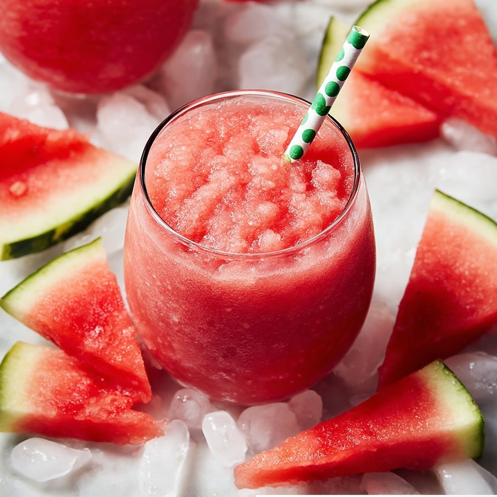 Watermelon Lemonade Slushies Recipe - Recipe Image