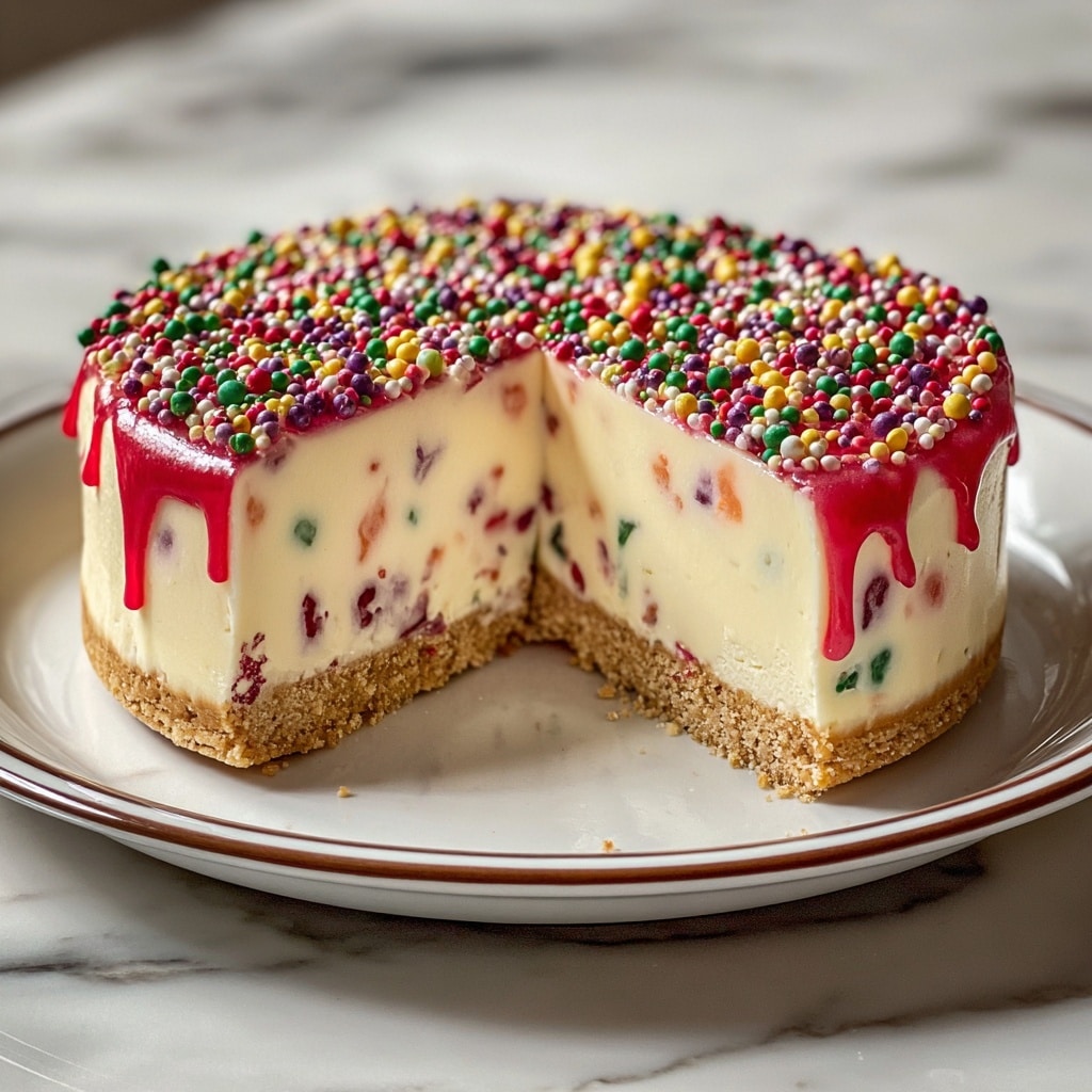 Sugar Cookie Cheesecake Recipe - Recipe Image