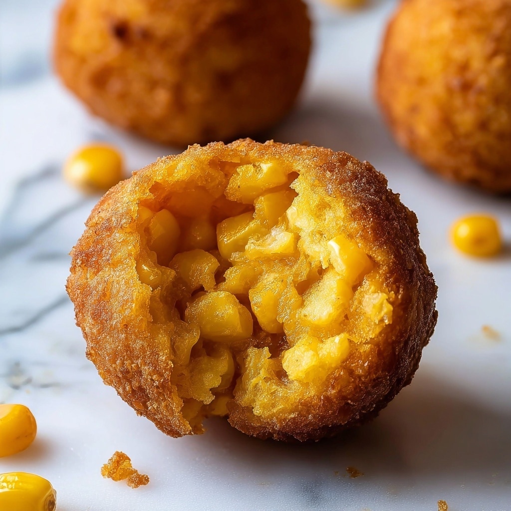 Crispy Golden Corn Nuggets Recipe - Recipe Image