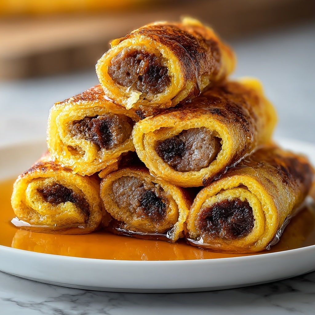 Sausage French Toast Roll-Ups Recipe
