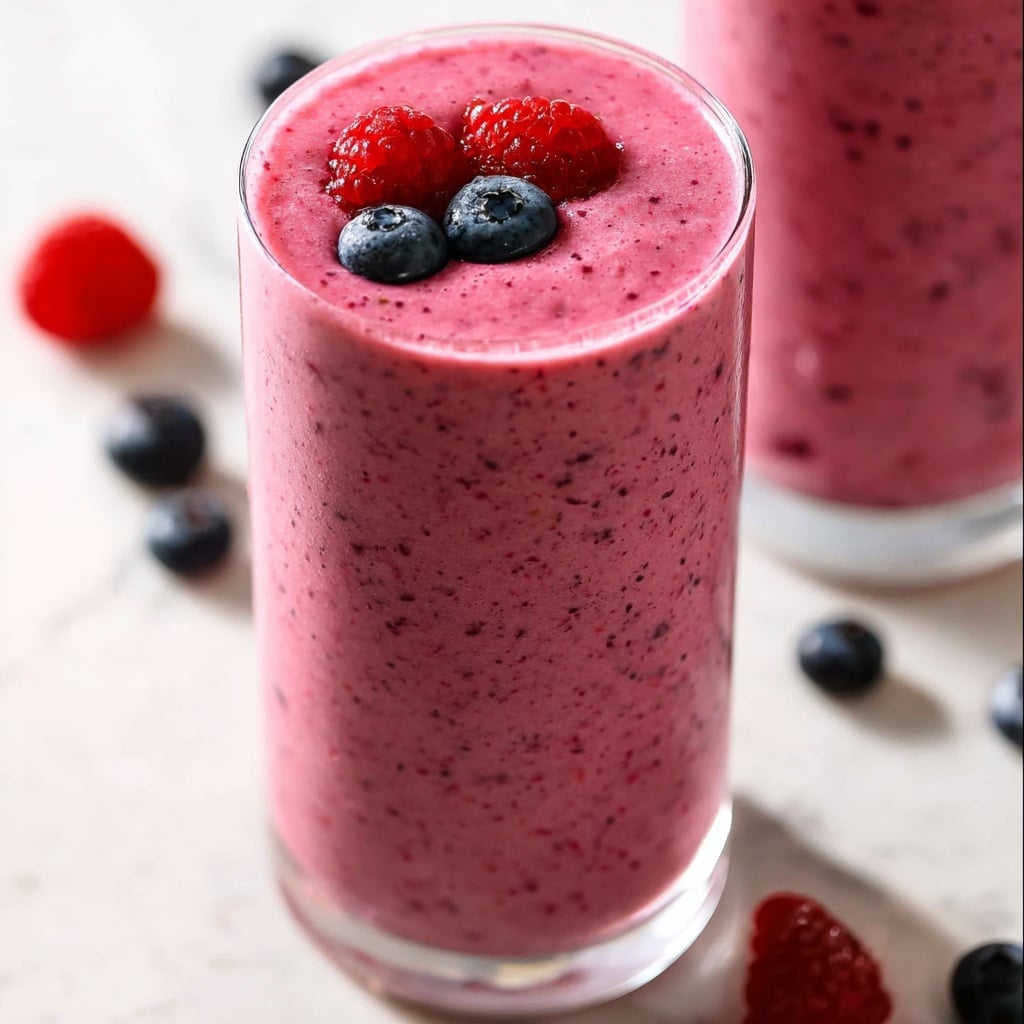 Mixed Berry Smoothie Recipe - Recipe Image