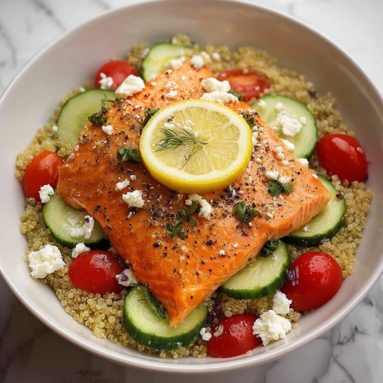 Mediterranean Salmon Bowls Recipe