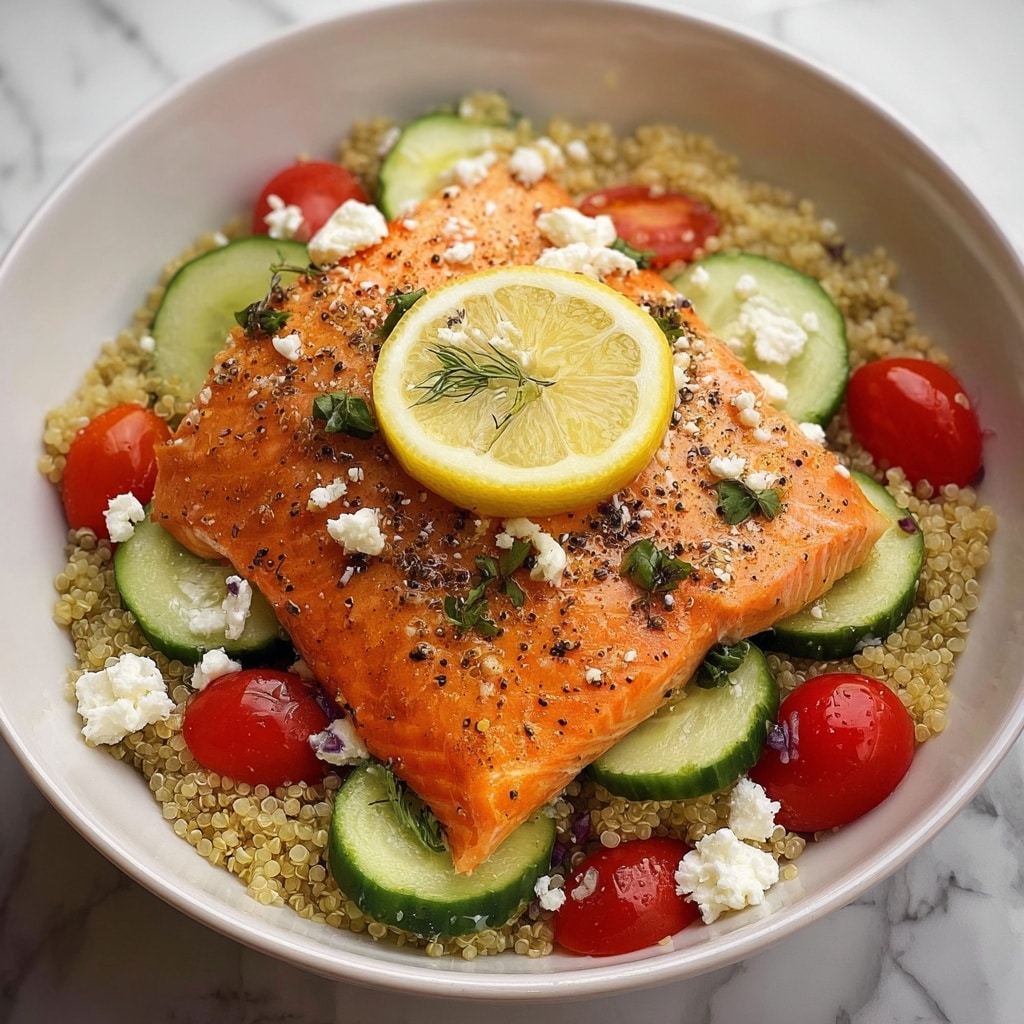 Mediterranean Salmon Bowls Recipe