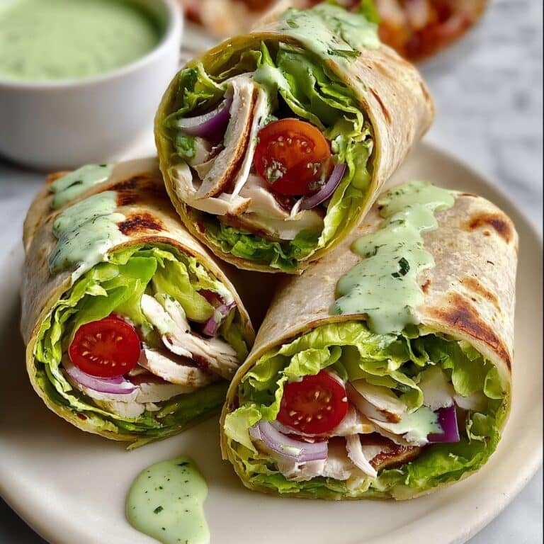 Green Goddess Chicken Salad Wraps: 5 Bold Flavors You’ll Love Recipe