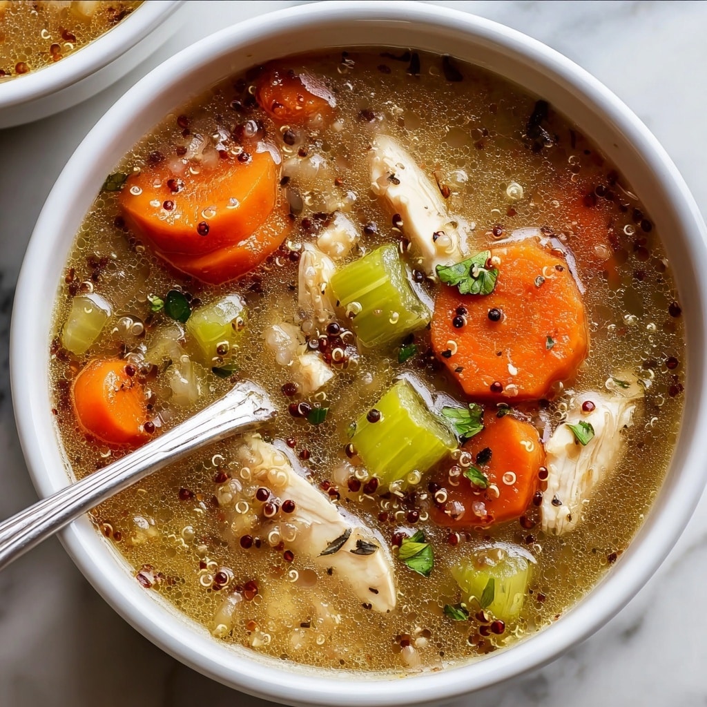 Slow Cooker Chicken & Quinoa Soup: 7 Comforting Secrets Recipe - Recipe Image
