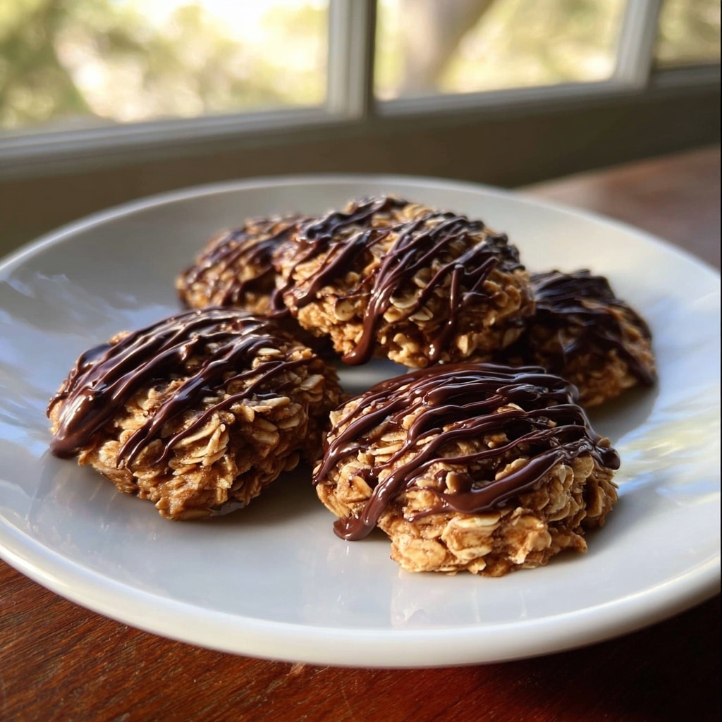 Chocolate Oatmeal No-Bake Cookies Recipe - Recipe Image