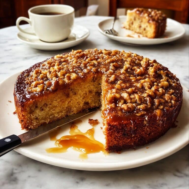 Warm Spiced Date Cake with Orange Glaze Recipe