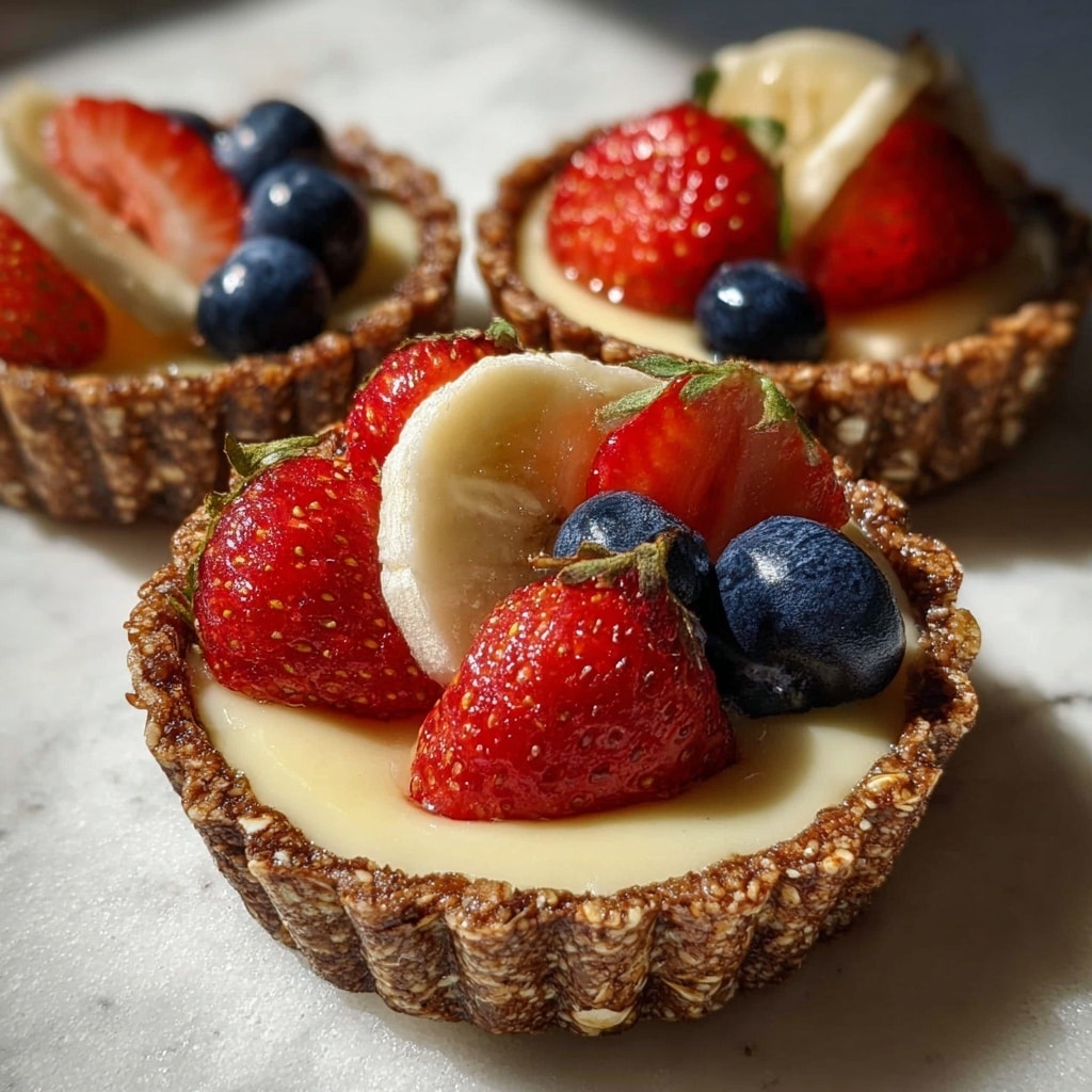 Vegan Cheesecake Tarts (Gluten-Free) Recipe - Recipe Image