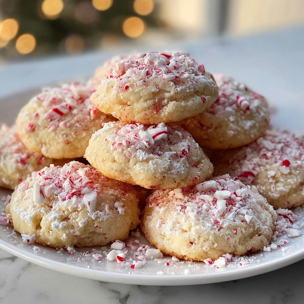 Delightful Peppermint Snowball Cookies: A Cozy Holiday Treat Recipe - Recipe Image