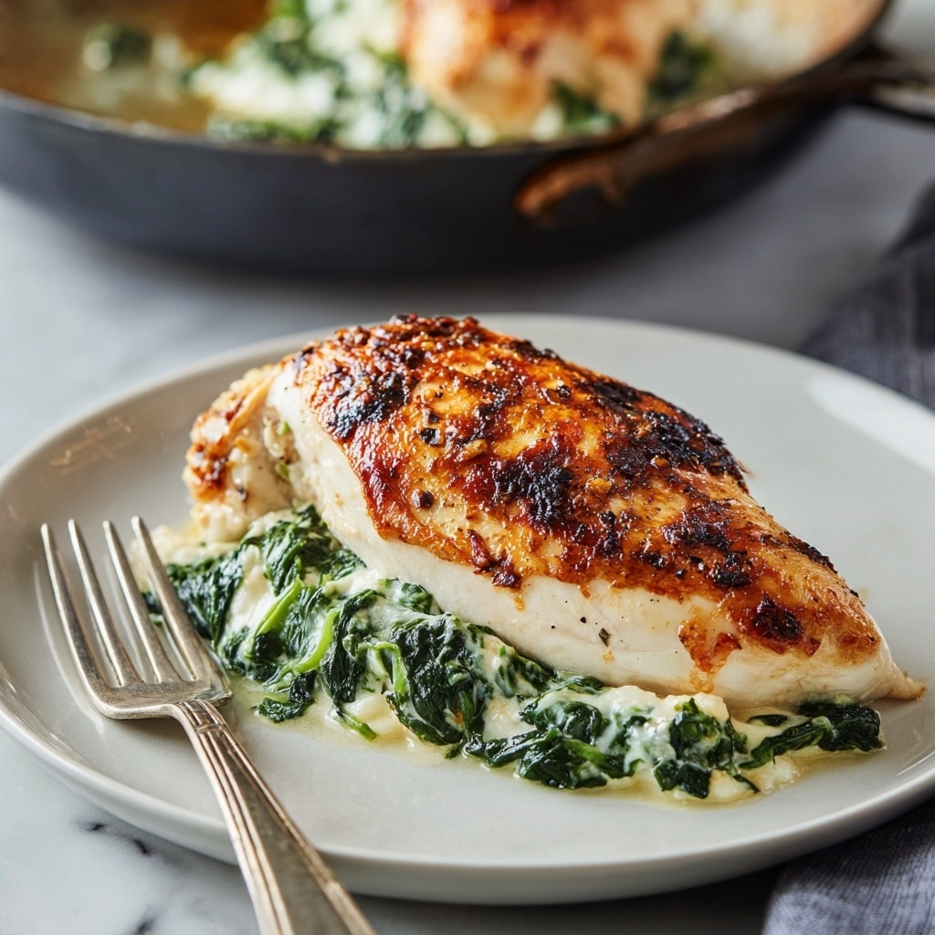 Spinach Stuffed Chicken Recipe - Recipe Image