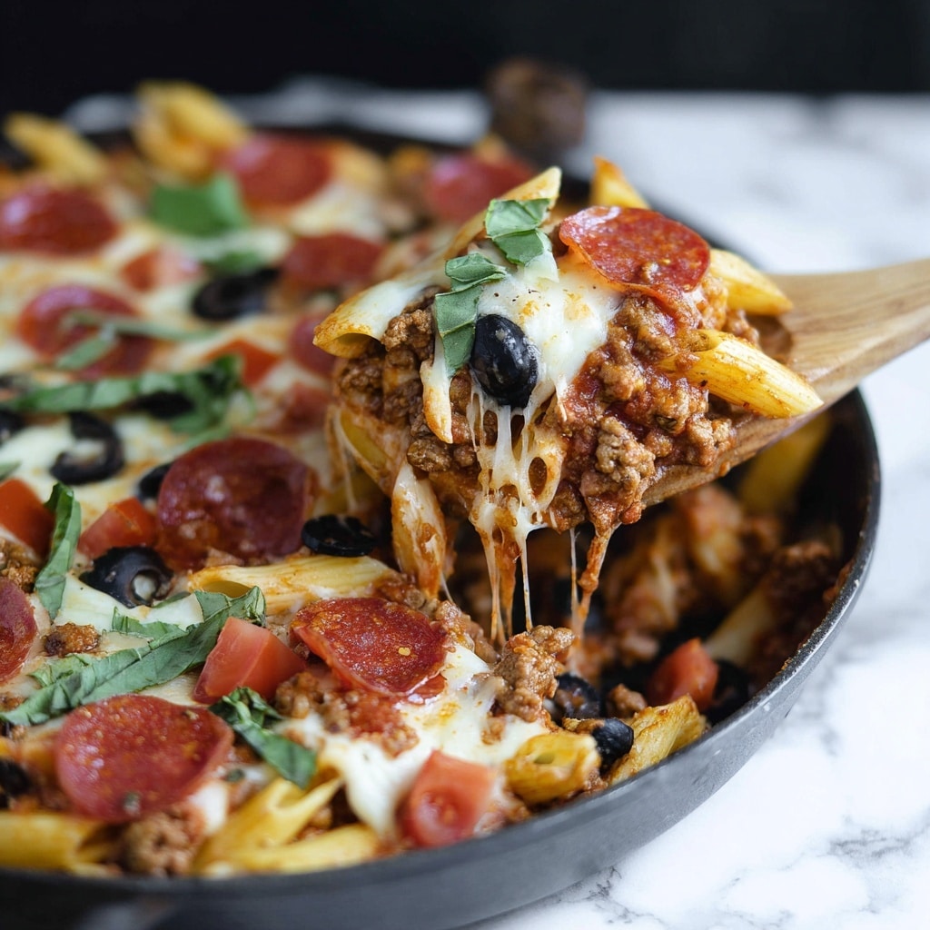 Pizza Casserole Recipe - Recipe Image