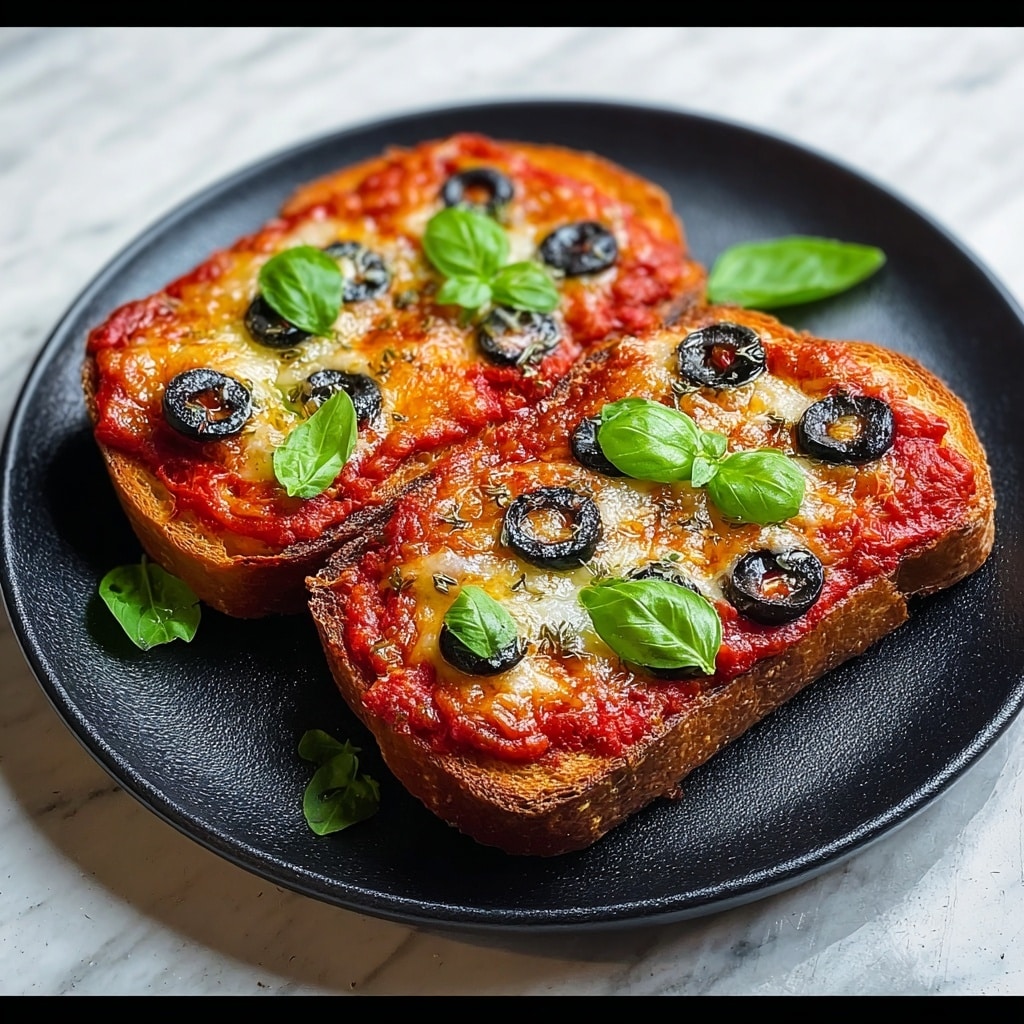 Pizza Toast Recipe - Recipe Image