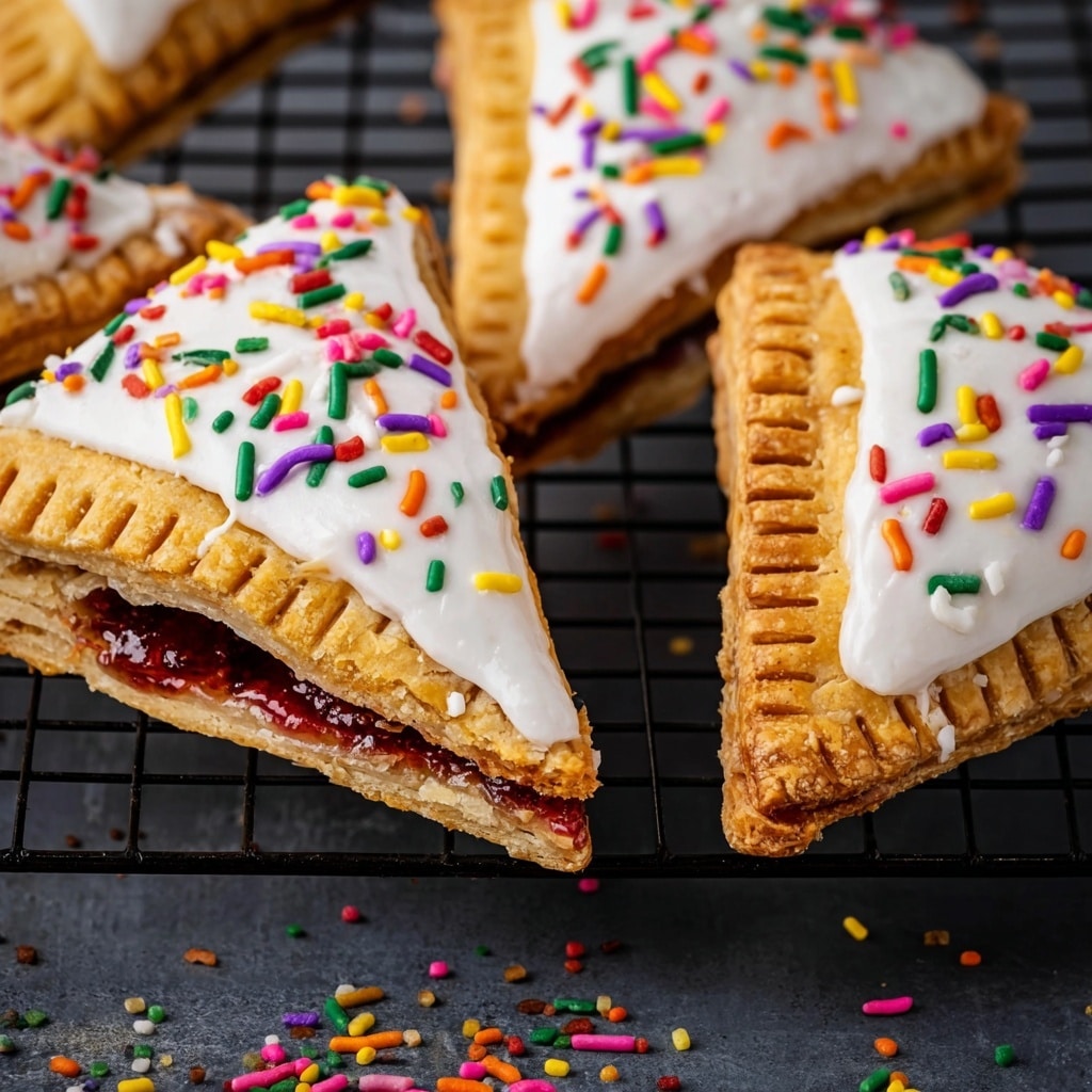 Giant Frosted Strawberry Pop Tart Recipe - Recipe Image