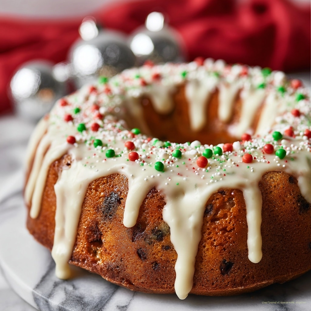 Christmas Bundt Cake Recipe - Recipe Image
