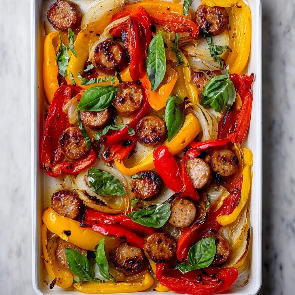 Sausage and Roasted Bell Peppers Recipe - Recipe Image
