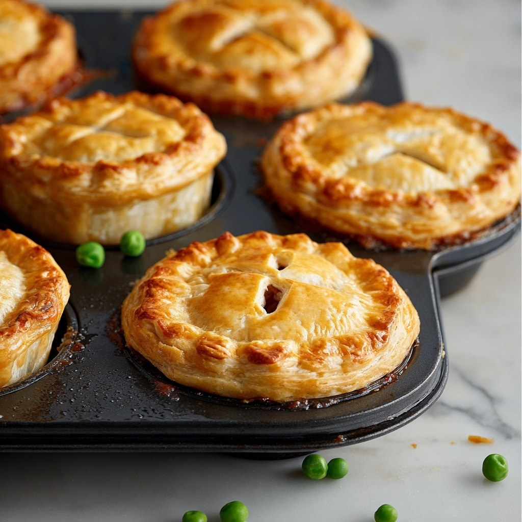 Muffin Tin Chicken Pot Pies Recipe - Recipe Image