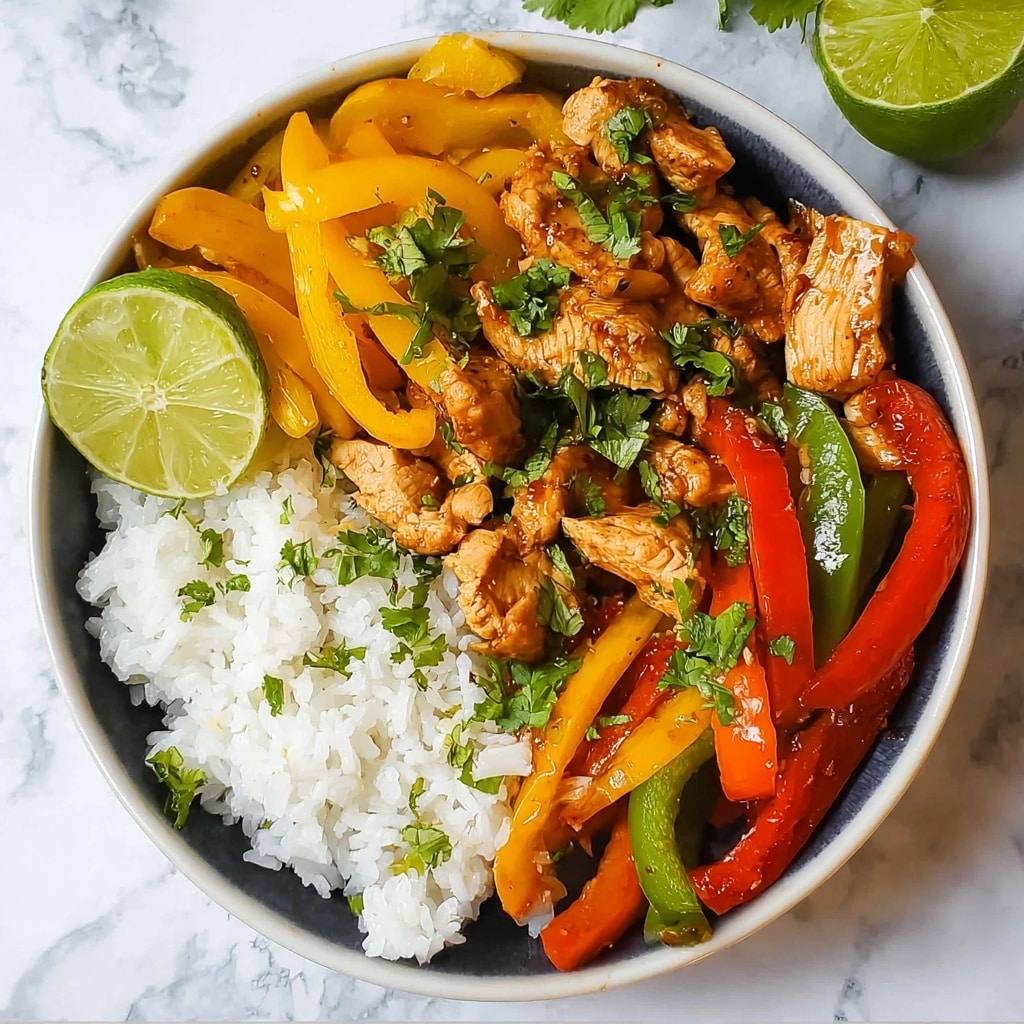 Chicken Fajita Bowl Recipe - Recipe Image