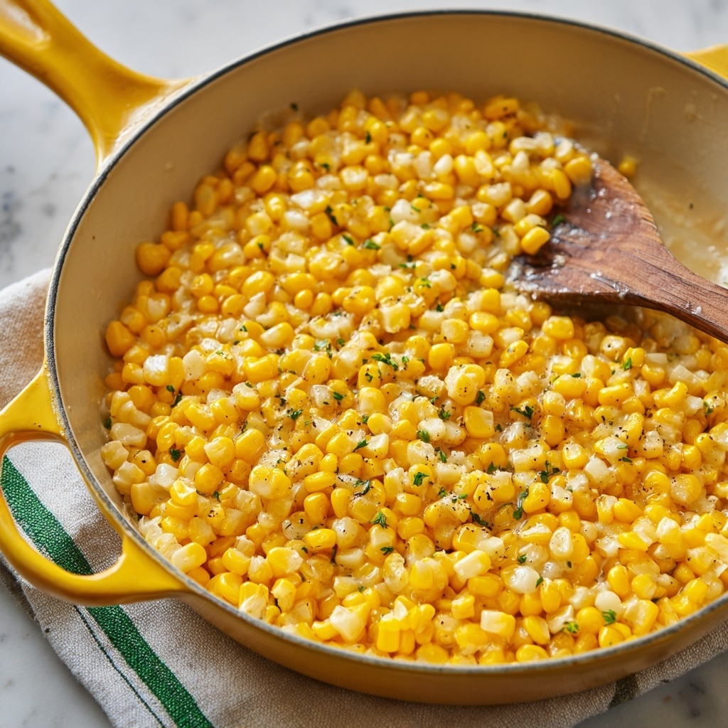 Honey Butter Skillet Corn Recipe - Recipe Image