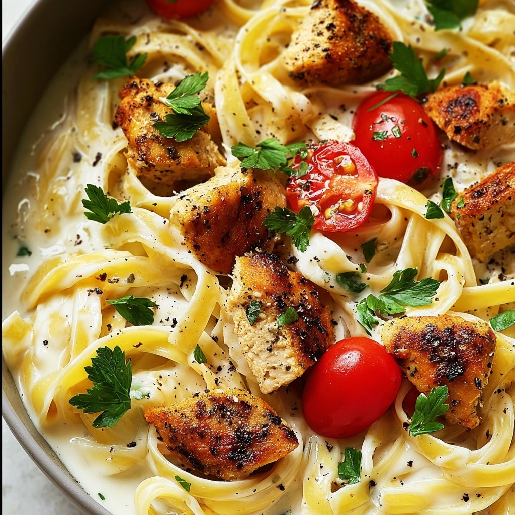 Cajun Chicken Alfredo Recipe - Recipe Image