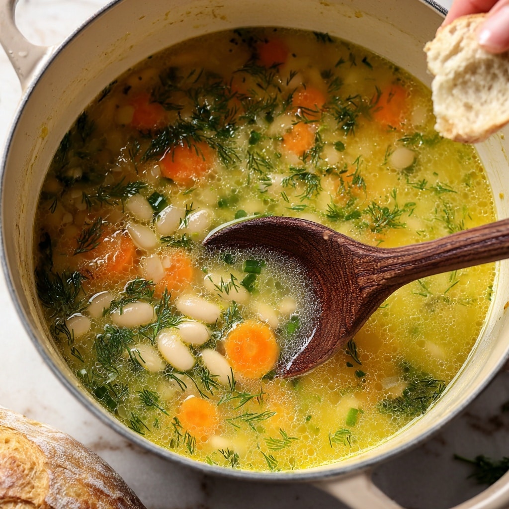 Polish Dill Soup Delight Recipe - Recipe Image