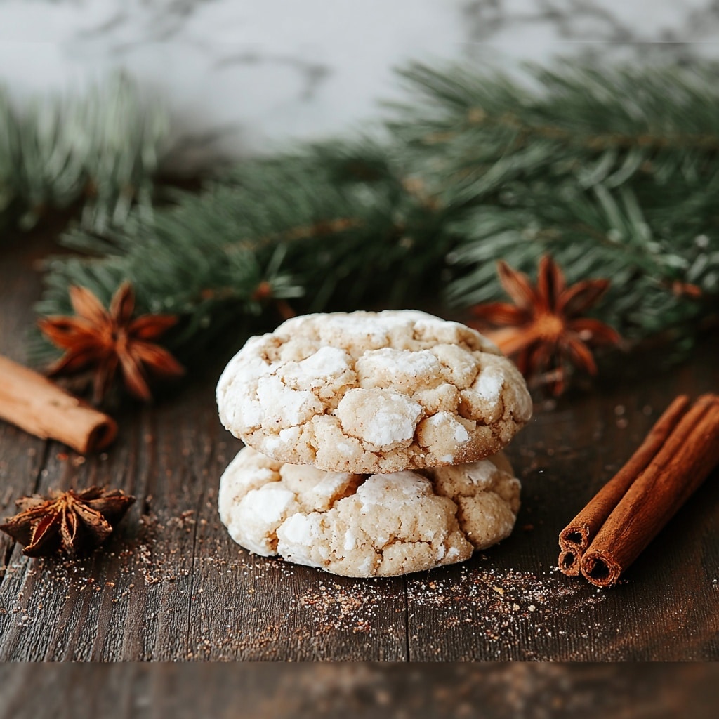 Cinnamon Eggnog Christmas Cookies Recipe - Recipe Image