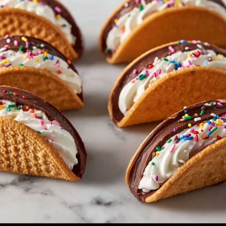Mini Chocolate Tacos Recipe
