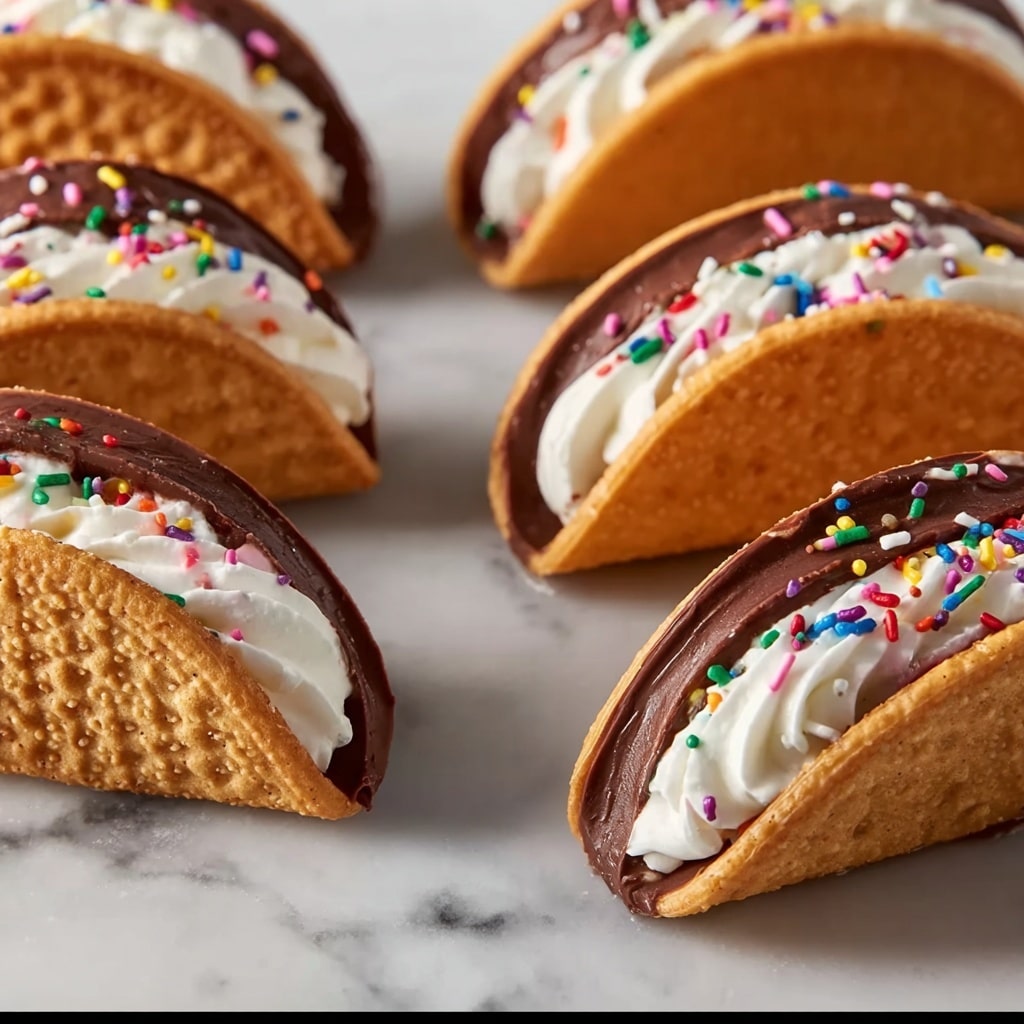 Mini Chocolate Tacos Recipe