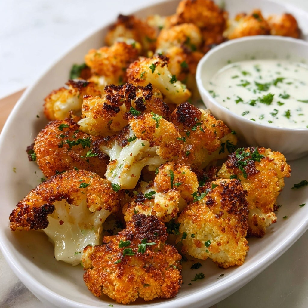 Air Fryer Cauliflower Wings Recipe - Recipe Image