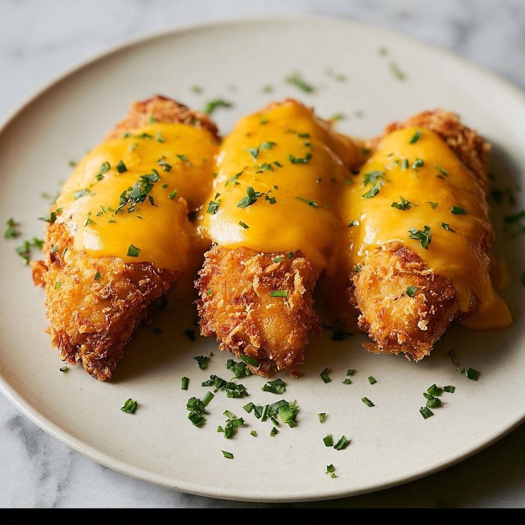 Crispy Cheddar Chicken Recipe - Recipe Image