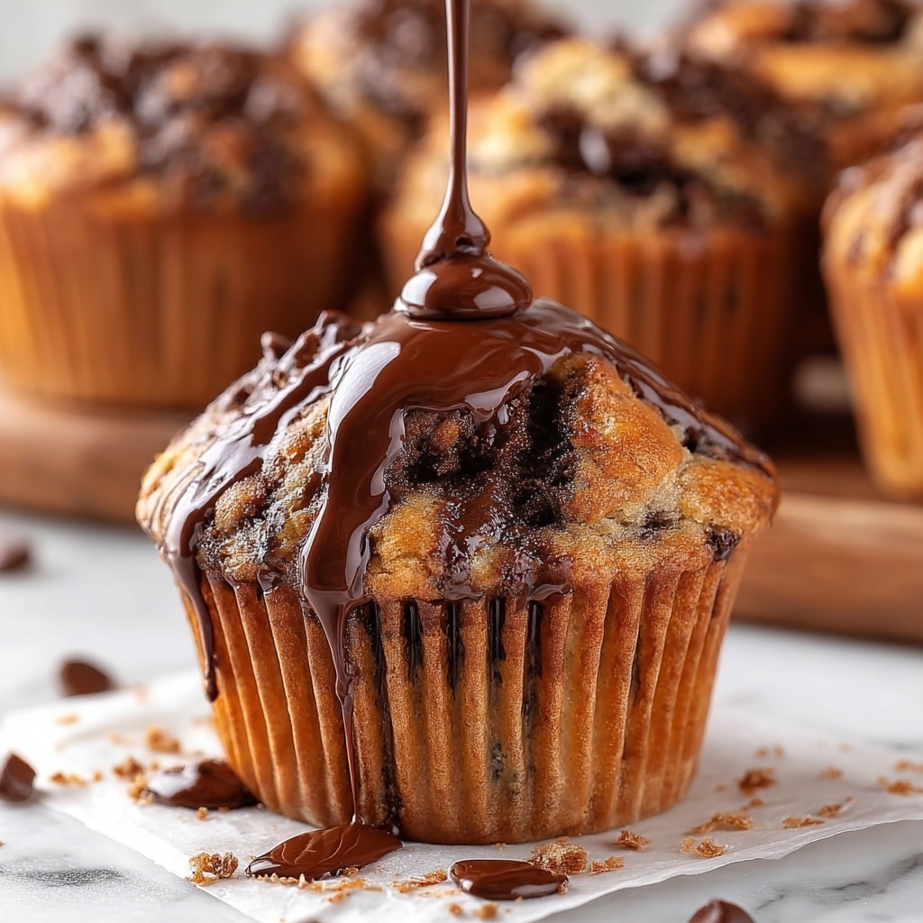 Nutella Banana Muffins Recipe - Recipe Image