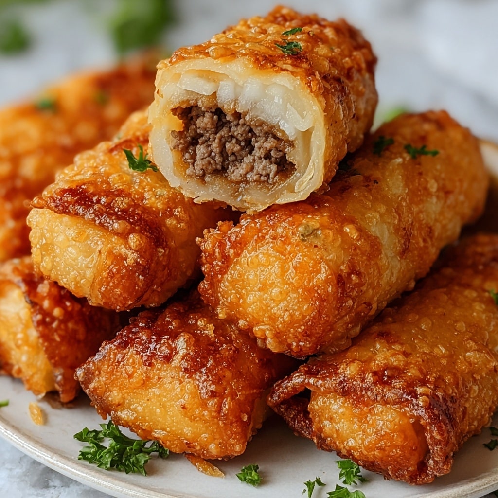 Spicy Garlic Beef Croquettes with Crispy Golden Crust Recipe - Recipe Image