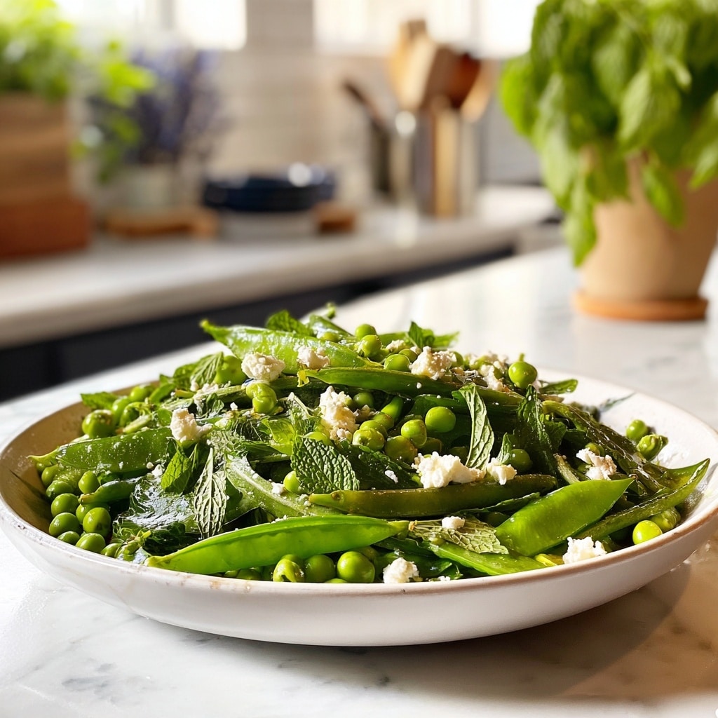 Refreshing Spring Pea and Mint Salad Recipe - Recipe Image