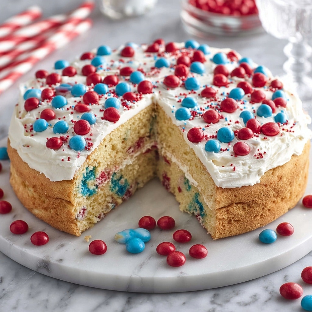 Fireworks Sugar Cookie Cake Recipe