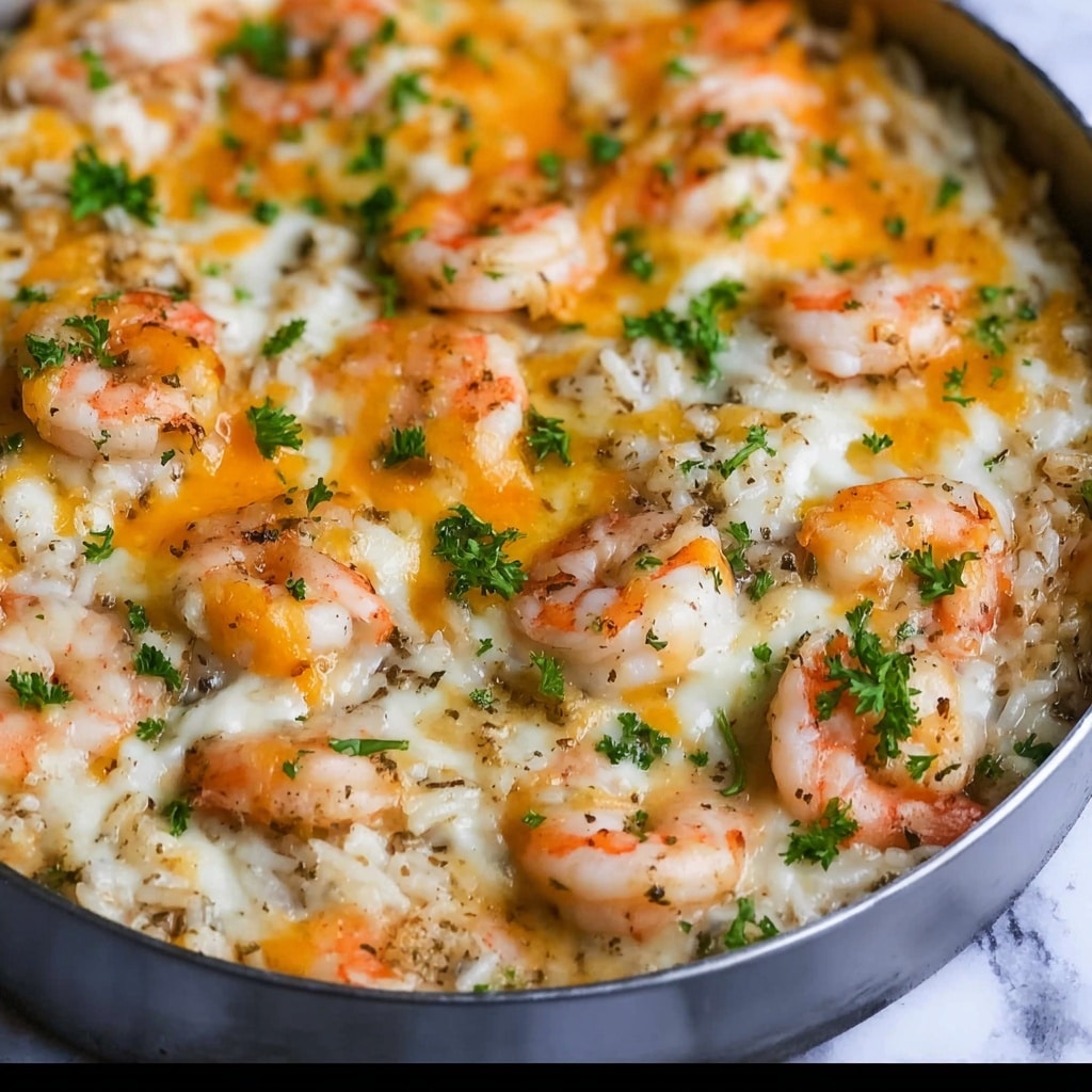 Cheesy Shrimp Casserole to Warm Your Heart and Home Recipe - Recipe Image