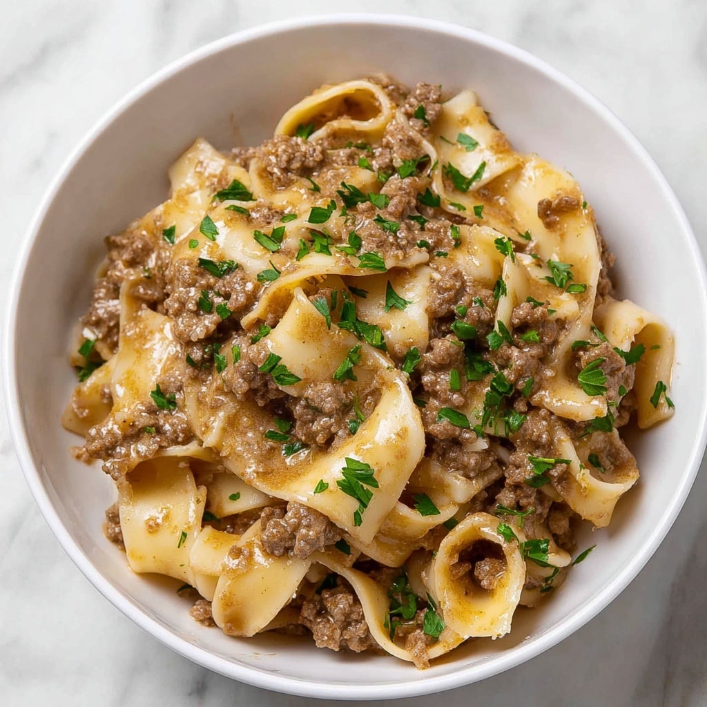 Easy Beef and Noodles Recipe - Recipe Image