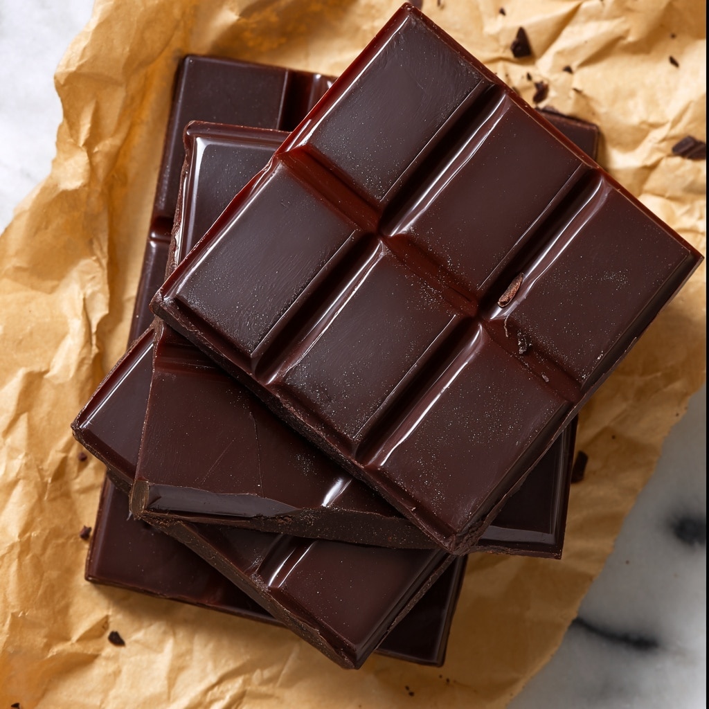 Homemade Chocolate Bars Recipe - Recipe Image