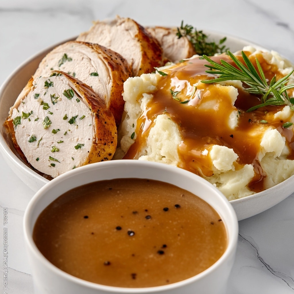 Easy Turkey Gravy Recipe - Recipe Image