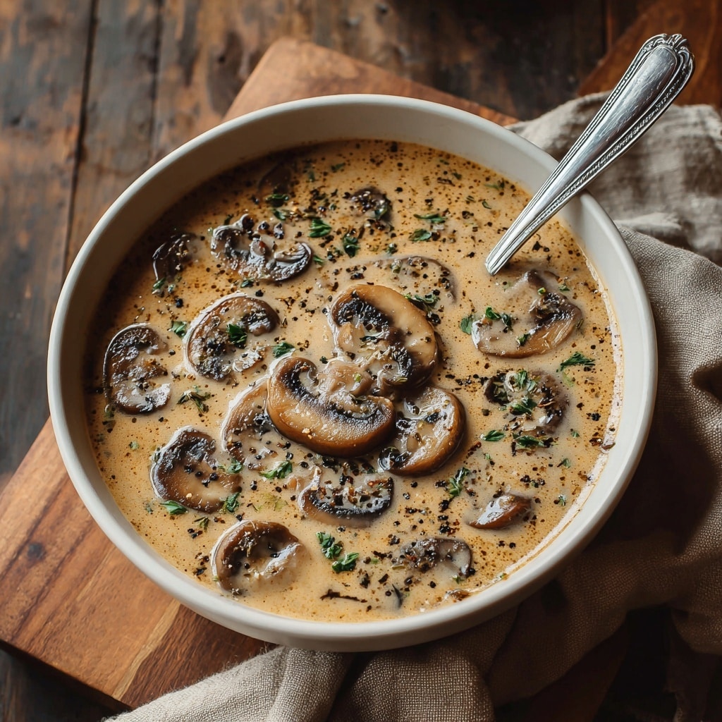 Hungarian Mushroom Soup Recipe - Recipe Image