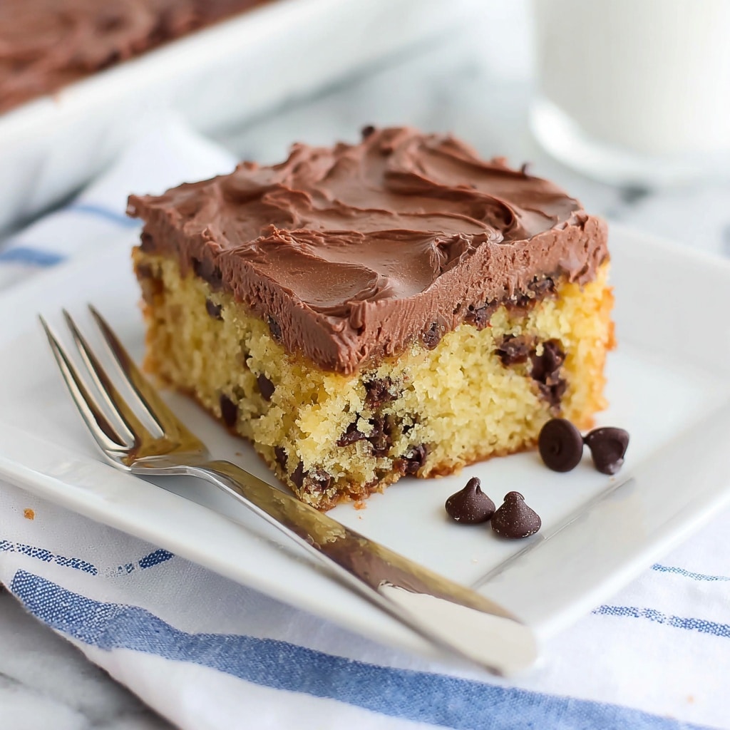Chocolate Chip Banana Cake Recipe - Recipe Image
