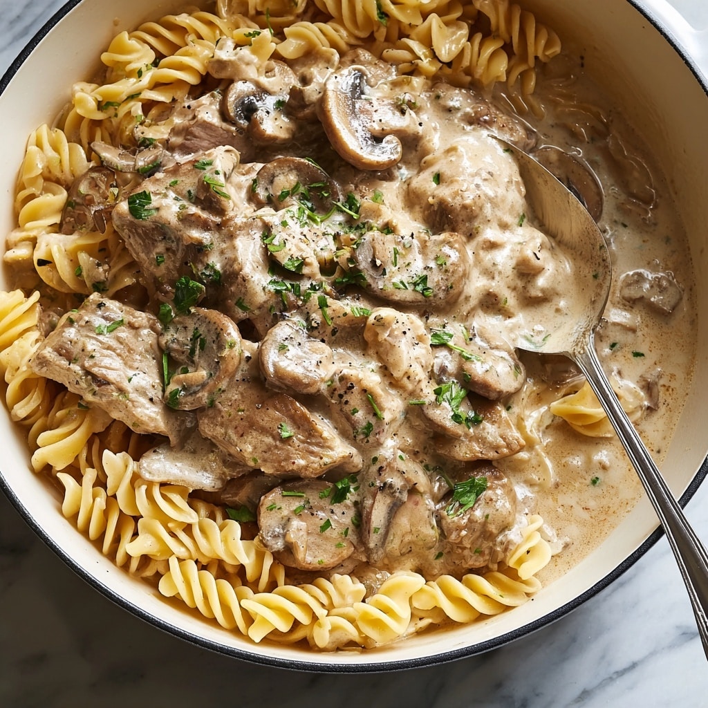 Simple Beef Stroganoff Recipe - Recipe Image