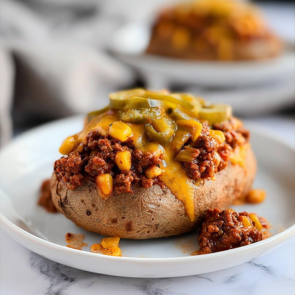 Shepherd's Pie Baked Potatoes Recipe - Recipe Image