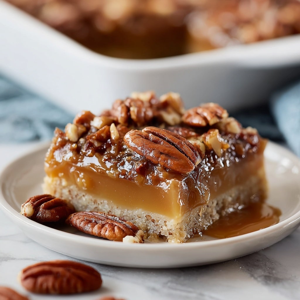 Pecan Pie Pudding Cake Recipe - Recipe Image